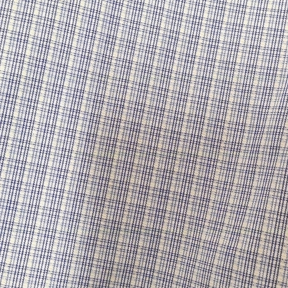 DOCKERS Collar Button Up Iron Free Fitted 15/15-34/35 Blue Dress Shirt - Picture 5 of 6